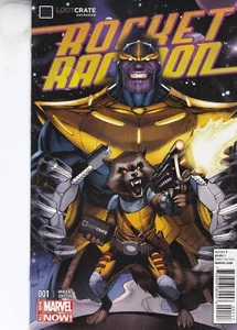 MARVEL COMICS ROCKET RACCOON VOL. 2 #1 SEPT 2014 LOOTCRATE VARIANT FAST P&P - Picture 1 of 1