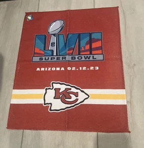NFL KC KANSAS CITY NFL TOWEL SUPER BOWL 02-12-23 LVII ARIZONA LOGO 'GOLF'' TOWEL - Picture 1 of 5