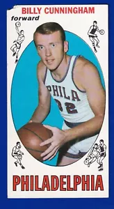 BILLY CUNNINGHAM ROOKIE 76ers 1969-70 TOPPS # NO CREASES 3 NICE CORNER - Bild 1 von 2