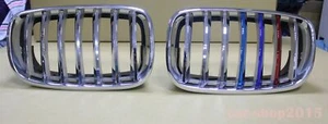 FRONT KIDNEY with ///M Color GRILLE CHROME BMW E70 X5 Series E71 X6 Series 07-13 - Picture 1 of 5