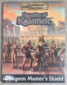 Kingdoms of Kalamar Dungeon Master's Shield Dungeons & Dragons (2002) VG - Bild 1 von 4