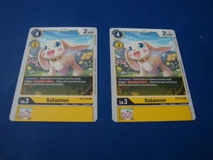Digimon Salamon BT2-034 U x 2 NM/M Release Special Booster - Picture 1 of 2