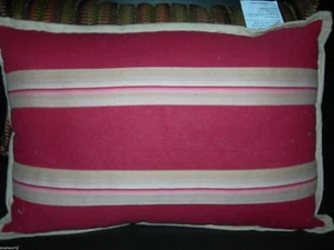 Tommy Hilfiger MOROCCAN TENT STRIPED 1PC DECO PILLOW 12" X 18" - Picture 1 of 4