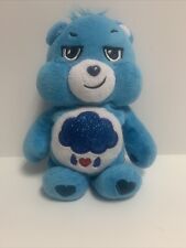 Care Bears 9" Bean Plush (Glitter Belly) - Grumpy Bear - Soft Huggable Material!