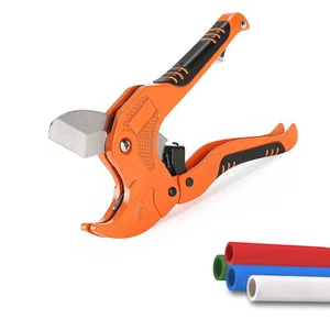 Rohrschneider PVC, PVC Rohrschere Ratschenausführung SK5 Klinge schneidet bis 1-5/8" - Bild 1 von 7
