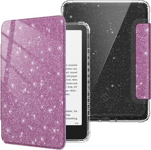 Case for 7'' Kindle Paperwhite (12th 2024) Clear Soft Back Cover Auto Wake/Sleep - Picture 1 of 33