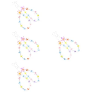 8 Stück Blumen-Handy-Charms, Perlenschnur-Charm-Lanyards, ästhetische - Zdjęcie 1 z 12