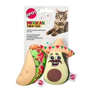 Spot Mexican Take Out Assorted Cat Toy, 2 Toys Per Pack (Each Sold Separately) - Picture 1 of 4