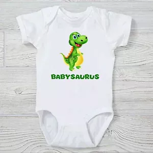 BabySaurus Funny Baby Onesie ENVÍO GRATUITO - Imagen 1 de 1