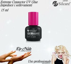 Extreme Connector UV Glue 15 ml SILCARE - Ricostruzione Unghie Nail Art - Picture 1 of 2