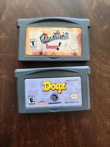 2 Stück Game Boy Advance: Dogz und Fire Pro Wrestling - Bild 1 von 6
