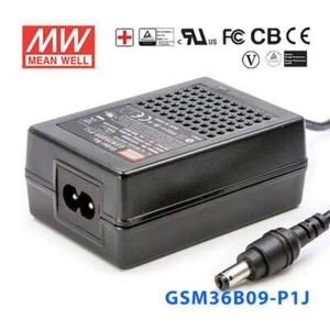 Mean Well GSM36B09-P1J Power Supply 36W 9V - Picture 1 of 4