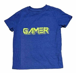 Cat And Jack Boys Gamer T-Shirt Size XS 4/5 - Picture 1 of 3