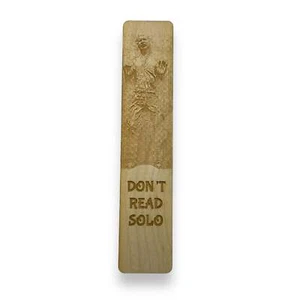 Bookmark - Dont read Solo - Birch wood - Imagen 1 de 7