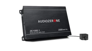 Car Audio Amplifier ZE1000.1 2000W Monoblock Class D MOSFET Subwoofer Audio, ... - Picture 1 of 6