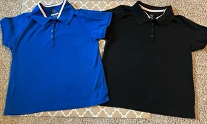 Pre-owned Girls Wonder Nation XXL (18) Polo Collar school Uniform Shirt Lot.  - Picture 1 of 4