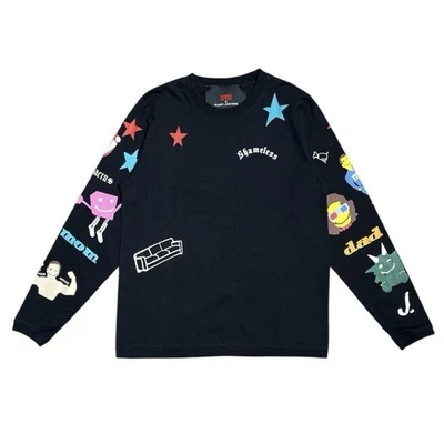 Marc Jacobs × Cactus Plant Flea Market CPFM Tattoo Long Sleeve Shirt Black - Image 1 of 4