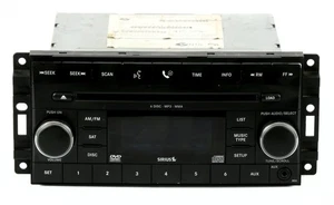 2007-2011 Chrysler Sebring AM FM Radio 6 Disc DVD CD w Satellite 05064922AG REQ - Picture 1 of 6