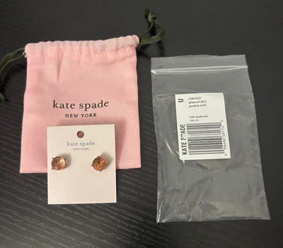 Kate Spade - Pendientes Gumdrop - Melocotón Claro - NUEVO con embalaje Foto 1 de 4
