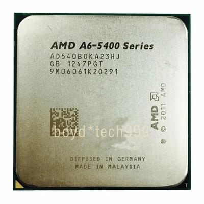 AMD A6-Series A6-5400B AD540BOKA23HJ CPU 3.6 GHz dual-core FM2 Processor - Image 1 of 4