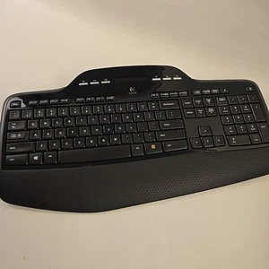 Logitech Keyboard MK700/710 W/ Display USB dongle included- Very Nice Condition  - Picture 1 of 23