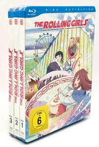Bundle The Rolling Girls Episoden 1 bis 12 Anime BluRay Box NEU und OVP in Folie - Bild 1 von 7