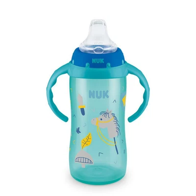NUK Learner Cup, Soft Spout Sippy Cup, 1 Pack, Boy 10oz Foto 1 de 4