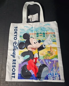 TDR Mickey Minnie Mouse wiederverwendbare Einkaufstasche Tokyo Disney Resort - Bild 1 von 5