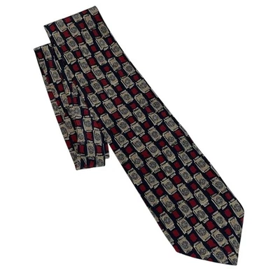 Gravata de seda Valentino Cravatte - Imagem 1 de 4