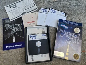 The Twilight Zone (IBM 5 1/4 First Row / CBS, 1988) Complete with Manuals & Box - Picture 1 of 3