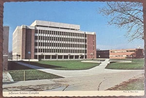 Ypsilanti MI Jefferson Science Complex Eastern Michigan University Postcard - Picture 1 of 2