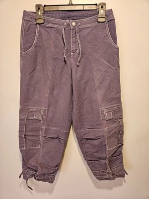 Pantalones Prana para Mujer Medianos Azul Peso Medio Elastizados Algodón Corto Carga Senderismo Foto 1 de 4