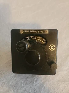 Vintage Velvet Vernier Antenna Tuning Dial? 2nd Tuning Stub - Zdjęcie 1 z 8
