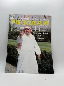WWF Programm Philadelphia Spectrum 21. Januar 1984 Iron Sheik - Bild 1 von 2