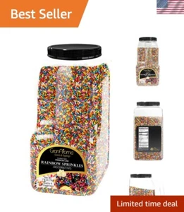 Rainbow Sprinkles, 7 lb, Decorative, Cakes & Cupcakes - Picture 1 of 8