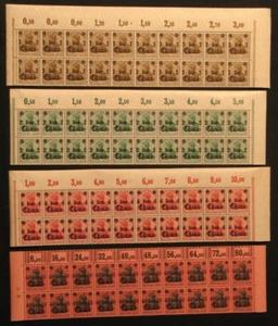 D. Reich , Auslandspostamt China Nr. 38 II b ,39, 40b, 43 II ** 20er Streifen - Picture 1 of 1