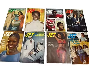Lot Of 34 Jet Magazine 1950’s-1970’s Mix Pop Culture Black History Civil Rights - Picture 1 of 24