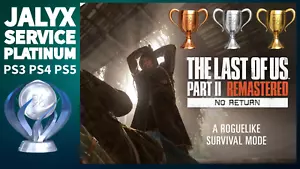 The Last Of Us 2 Remastered ONLY No Return Trophy Service (NO GAME) LEGIT 100% - Picture 1 of 1