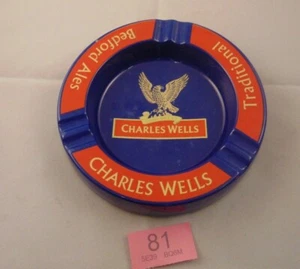 Ashtray breweriana Praesidium Melamine Bedford Ales ref 81 Free UK Postage - Picture 1 of 2