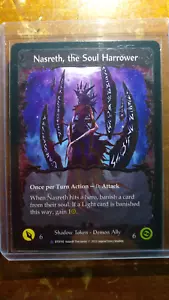 Flesh and Blood F&B Nasreth, the Soul Harrower Marvel Cold Foil DTD Dusk Dawn - Foto 1 di 3
