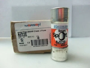 New Lot Ferraz AJT10 A Fuses Smart Spot LPJ 10SP Class J 600V NEW LOOK NIB - Picture 1 of 3