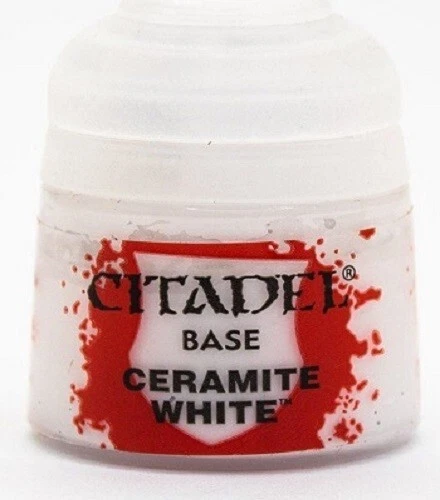 GAMES WORKSHOP Citadel Colori Warhammer 40.000 Age Of Sigmar Base 21-34 Ceramite White
