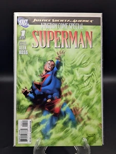 💥 JSA Kingdom Come Special Superman 1B Eaglesham Variant 2009 DC Comic - Foto 1 di 2