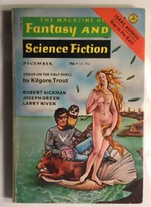 THE MAGAZINE OF FANTASY & SCI FI VOL 47 #6 Mercury Press COA Larry Niven signed - Picture 1 of 7