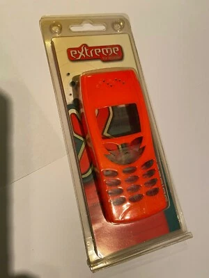 Nokia 8210 Front Cover in Tradie Fleuro incl Screen & Keypad ZF82-ORG by Extreme — 第 1/2 张图片