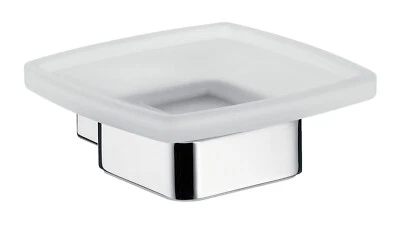 emco loft portasapone, modello da parete, cristallo satinato, 053000100, colore: - Immagine 1 di 4