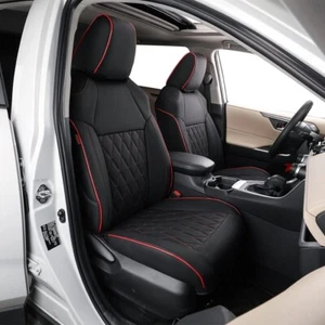 EKR Custom Fit Corolla Car Seat Covers for Toyota 2014-2025 Full Set Leather - Picture 1 of 74