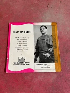 VINILE BENIAMINO GIGLI - Foto 1 di 3