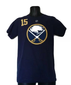  Buffalo Sabres Jack Eichel Name & Number Jersey Shirt  Size S "NEW"  - Picture 1 of 3