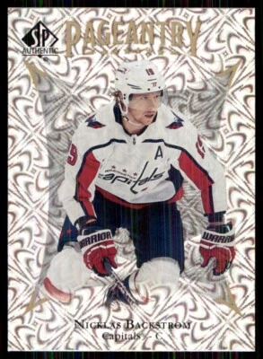 2021-22 SP Authentic Pageantry Nicklas Backstrom Washington Capitals #P26 - Image 1 of 2